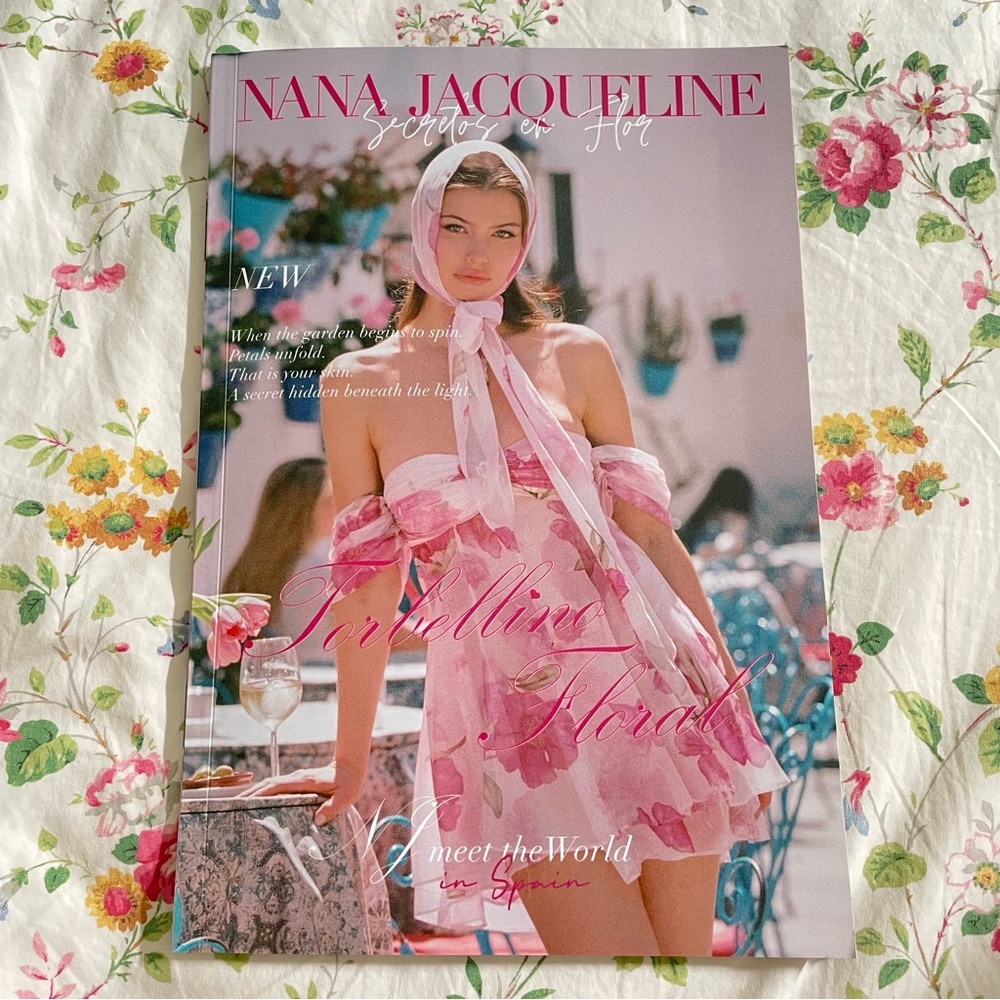 Nana Jacqueline Torbellino Floral SS2025 Magazine RARE